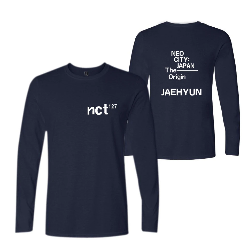 Высокое качество NCT 127 футболка Женская Хлопок модная хип-хоп футболка женская эксклюзивная Harajuku футболка с длинным рукавом Женская 4XL