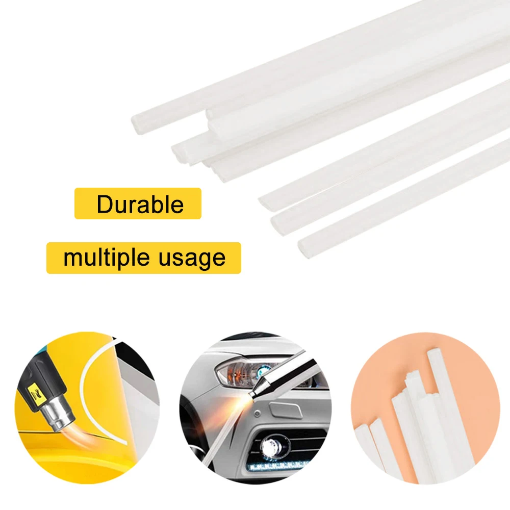 Plastic Welding Rods ABS PP PVC PE Multiple Materials Plastic Qelding Car Bumper Repair Length 200mm 10-50Pcs/Pack
