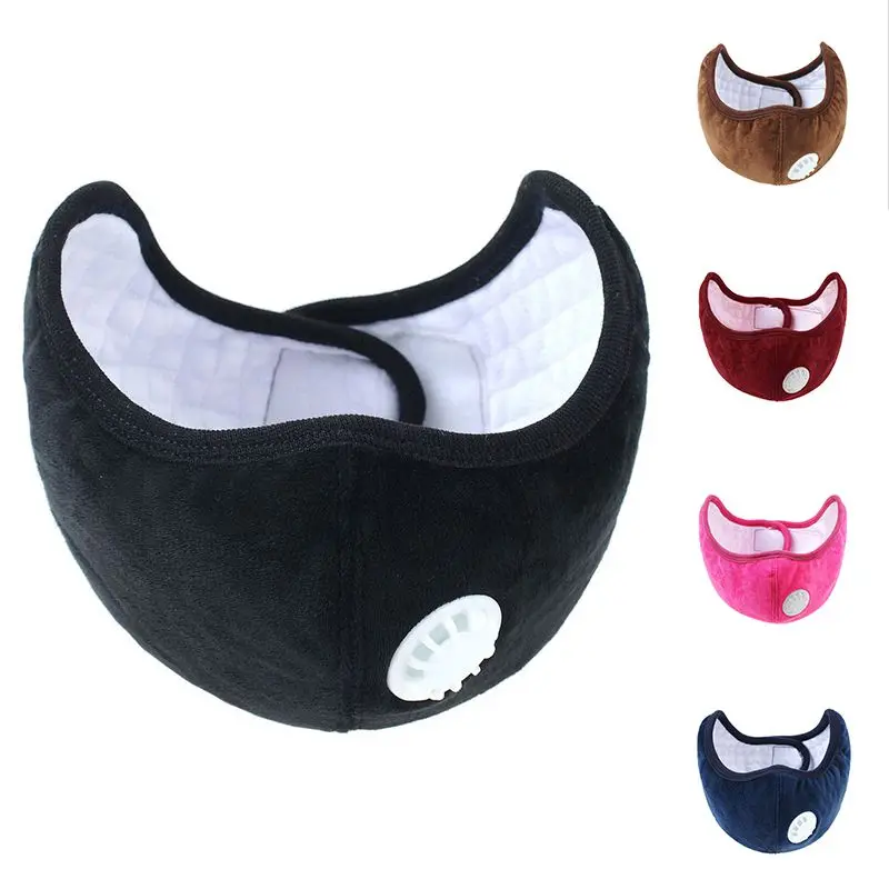

Autumn Pm2.5 Breathing Smog Mask Unisex Warm Mask Two In One Ear Protection Dust Mask