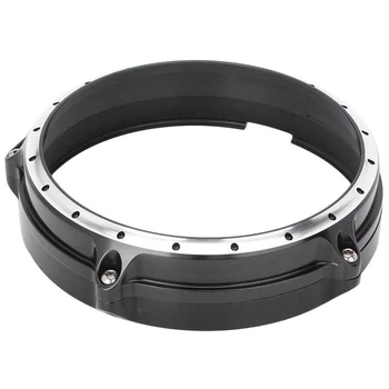 

Motorcycle Aluminum 7 Inch Headlight Bezel Trim Ring Cover for BMW R Nine T R NINET Scrambler 2014-2018 Black
