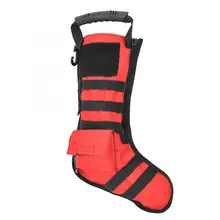 Уличная спортивная сумка для хранения нейлоновая Рождественская сумка для хранения чулок тактика MOLLE Рождественский чулок висячий мешочек аксессуары