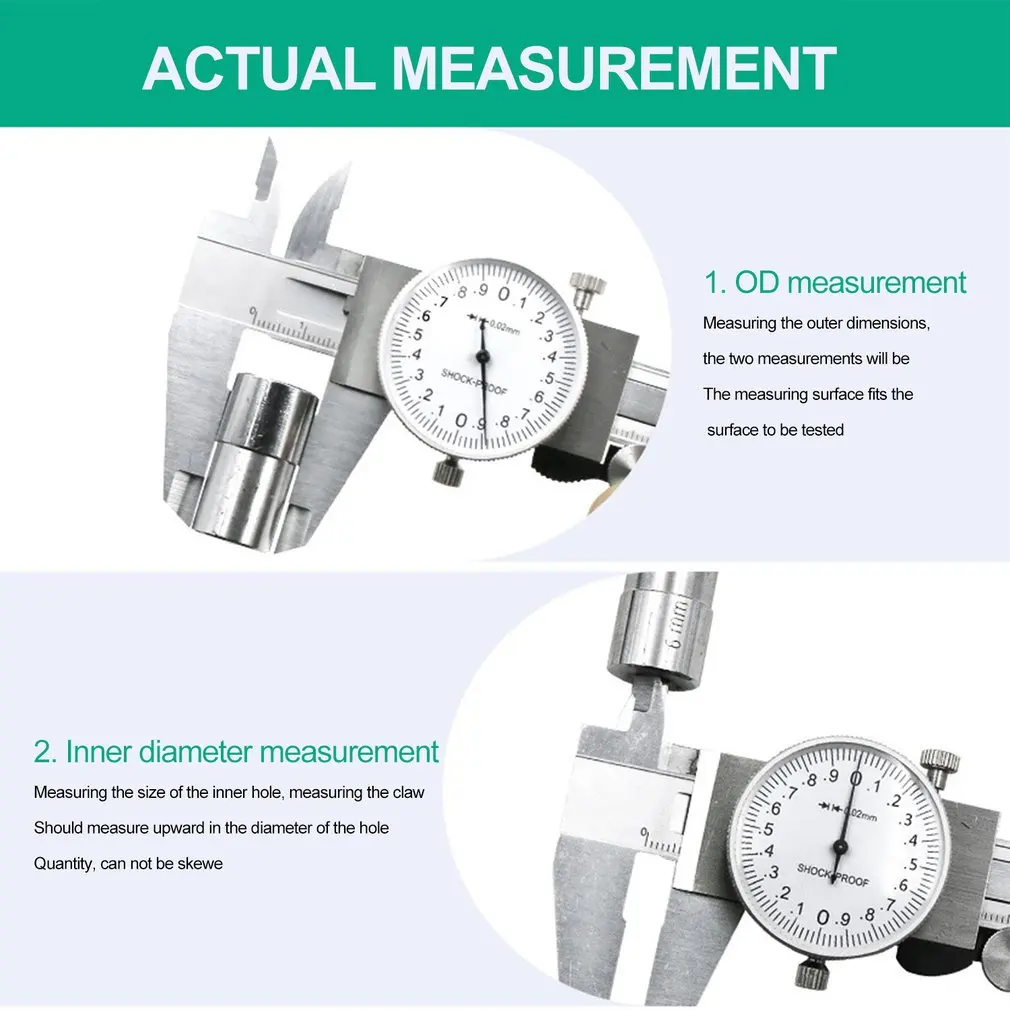 Штангенциркуль 0-150 мм/0,02 мм ударопрочный из нержавеющей стали прецизионный штангенциркуль метрический измерительный инструмент