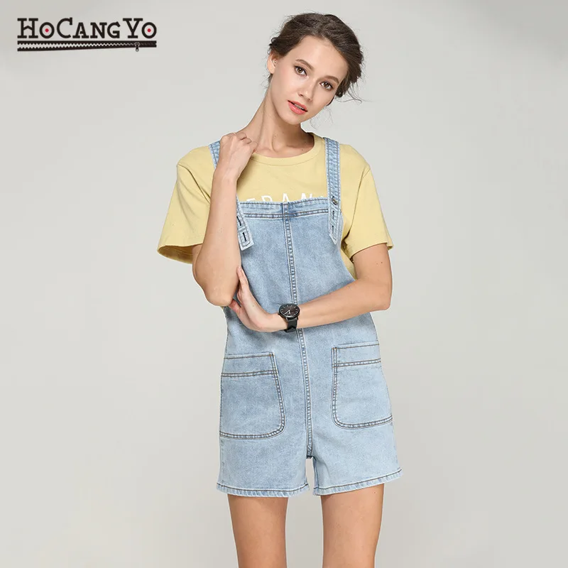 oversized short overalls