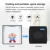 PULUZ Mini Folding Lightbox LED Ring Light Photo Studio Shooting Tent Box Kit 12 Цветов Фона USB Light Box для DSLR Камеры