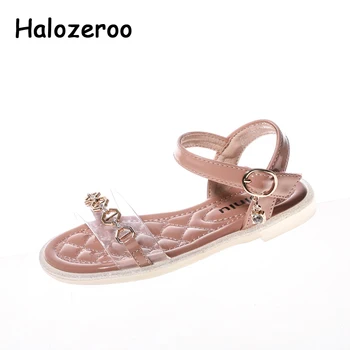 

Summer Kids Princess Sandals Baby Girls Soft Rhinestone Shoes Children Pink Brand Sandals Fashion Beach Sandals Sweet Dress Shoe
