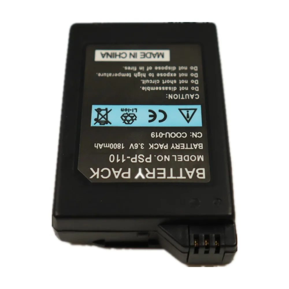 2PCS High Quality PSP-110 Battery For Sony PSP 110 1000 Console Gamepad PSP110 PSP1000 1800mAh Rechargeable batteries | Мобильные