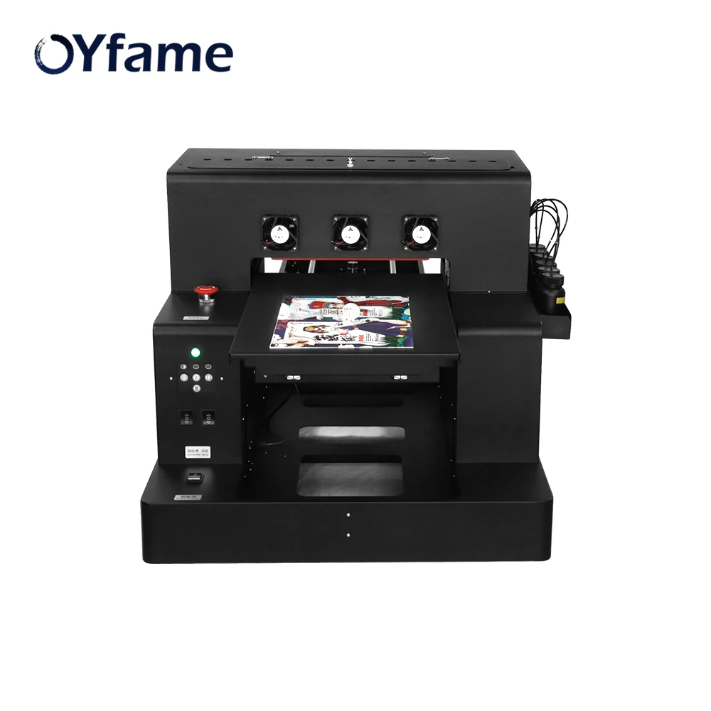 OYfame A3 УФ принтер планшетный для чехол телефона бутылка из дутого стекла в форме