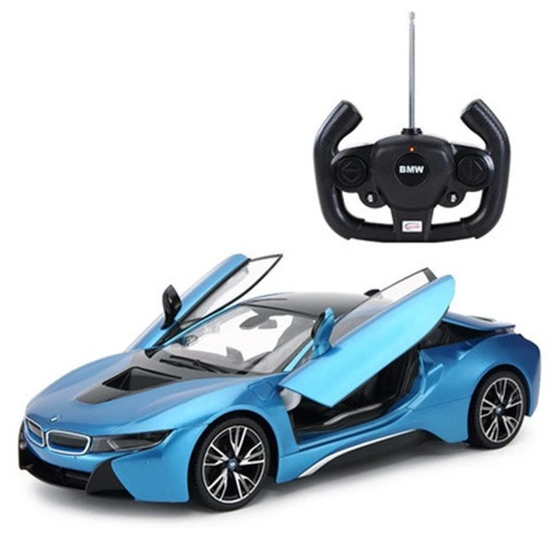BMW I8 114 Remote Controlled Car With Open Door (Black
