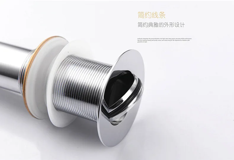 Hideep Copper Drainer fan gai kuan with Overflow Port Water Tank Drainer Manufacturers Direct Selling
