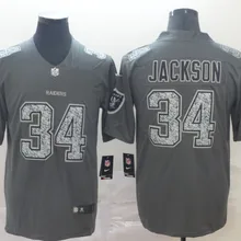 Лидер продаж! Мужские футболки Дерек Карр Шарль Вудсон Бо Джексон Халиль Мак Амари Купер рейдерс