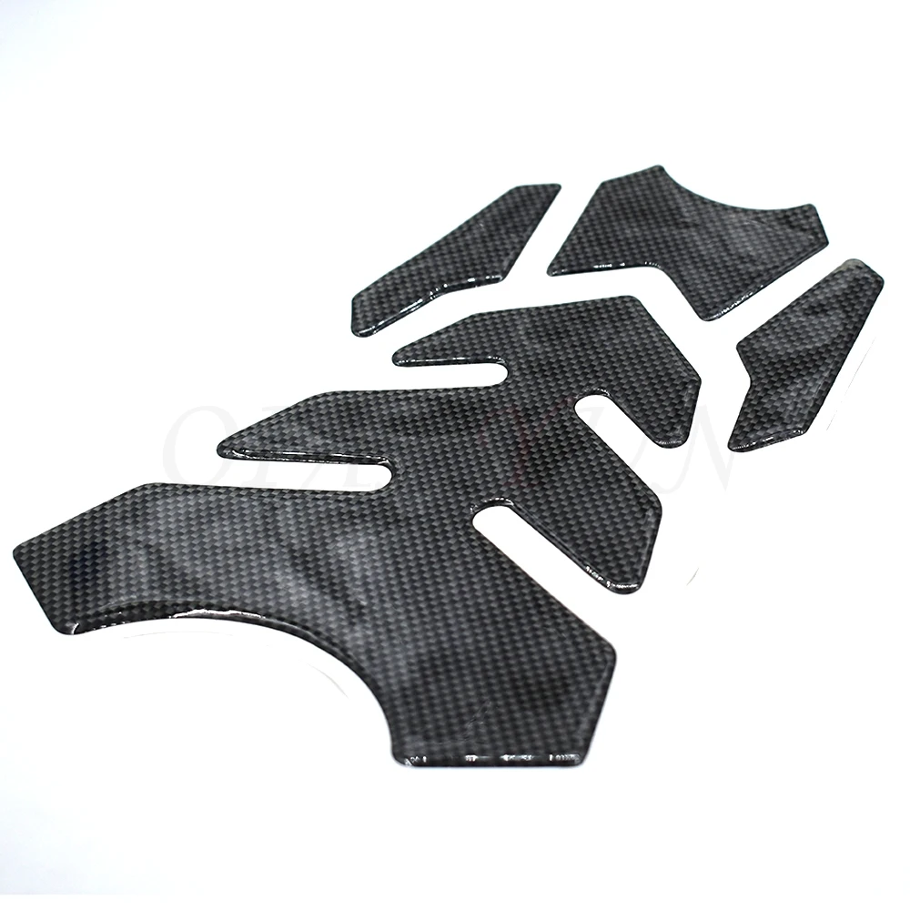 1 шт. углеродное волокно Танк Pad Tankpad Резиновая Защитная Наклейка для Honda Suzuki Kawasaki Yamaha VTX Мотоцикл Универсальный