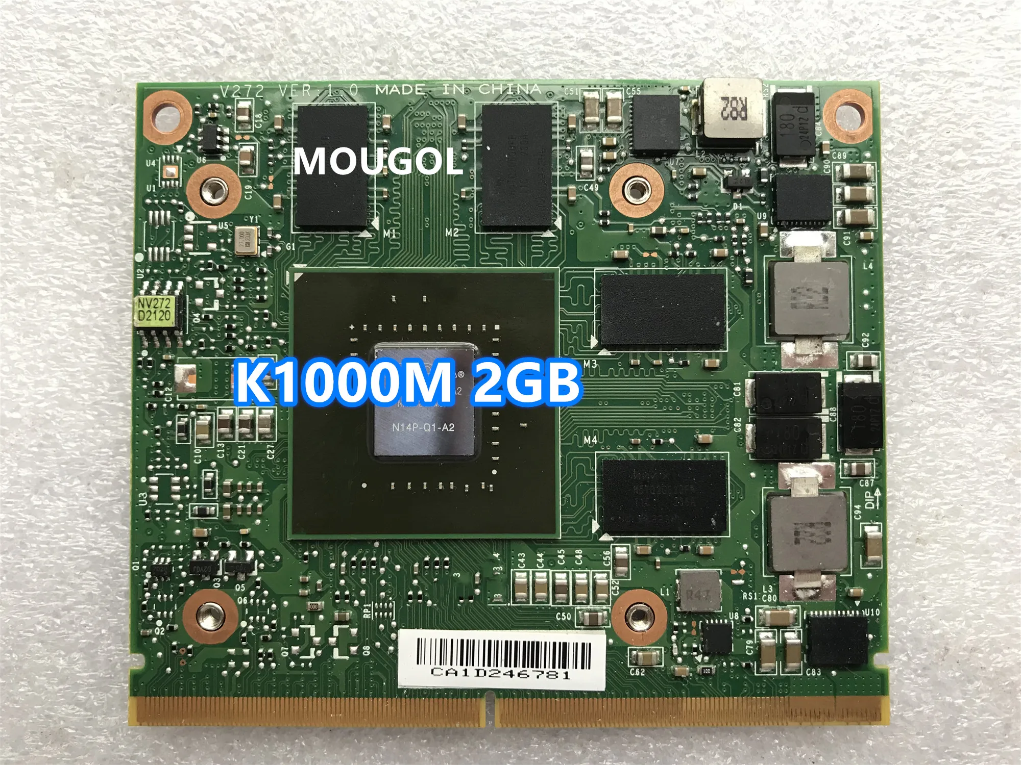 Quadro K1000M K1000 2GB Видеокарта Vga для ноутбука hp 8570W 8770W Dell M4700 M4800 тест