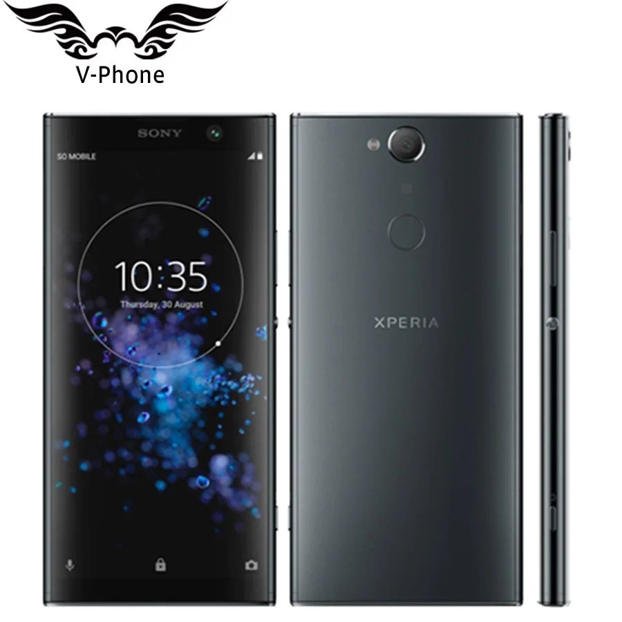 " sony xperia XA2 Plus H4413 Dual SIM мобильный телефон Snapdragon 630 4 Гб ОЗУ 32 Гб ПЗУ 3580 мАч 23MP 8MP NFC 4G телефон