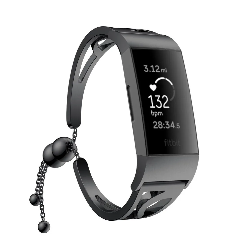 Смарт-часы ремешок для Fitbit Charge 3 роскошный модный браслет сменный ремешок для девочек Wirstband ремешок для Fitbit Charge 3