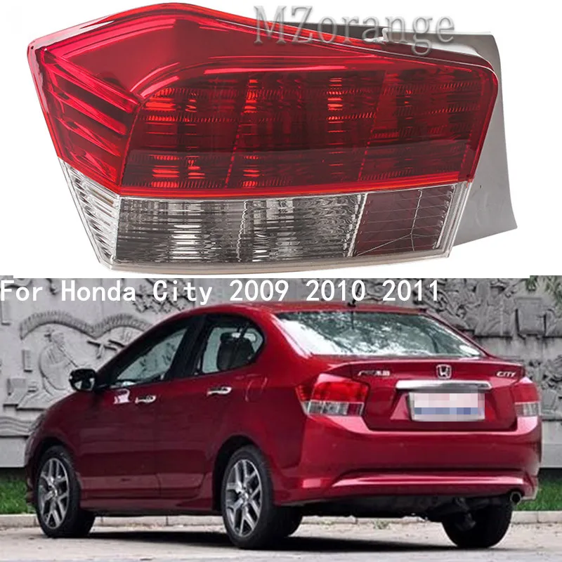 Автомобильный задний светильник MZORANGE для Honda City 2009 2010 2011 GM2 GM3, задний стоп-сигнал, задний фонарь, левый и правый автомобиль в сборе