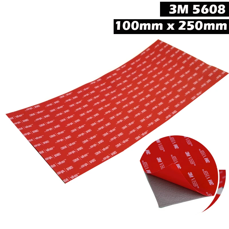 3M 5608 VHB Acrylic Adhesive Double Sided Foam Tape Strong Pad