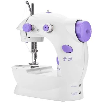 

Portable Mini Sewing Machine Crafting Mending Machine with Light for Household LBShipping