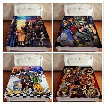 

Anime Manga Kingdom Hearts Throw Blanket For Beds Cobertor