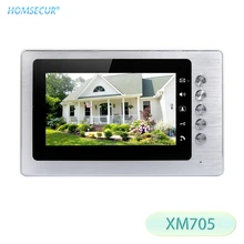 HOMSECUR XM705 7 дюймов крытый монитор для видео-телефон двери Системы