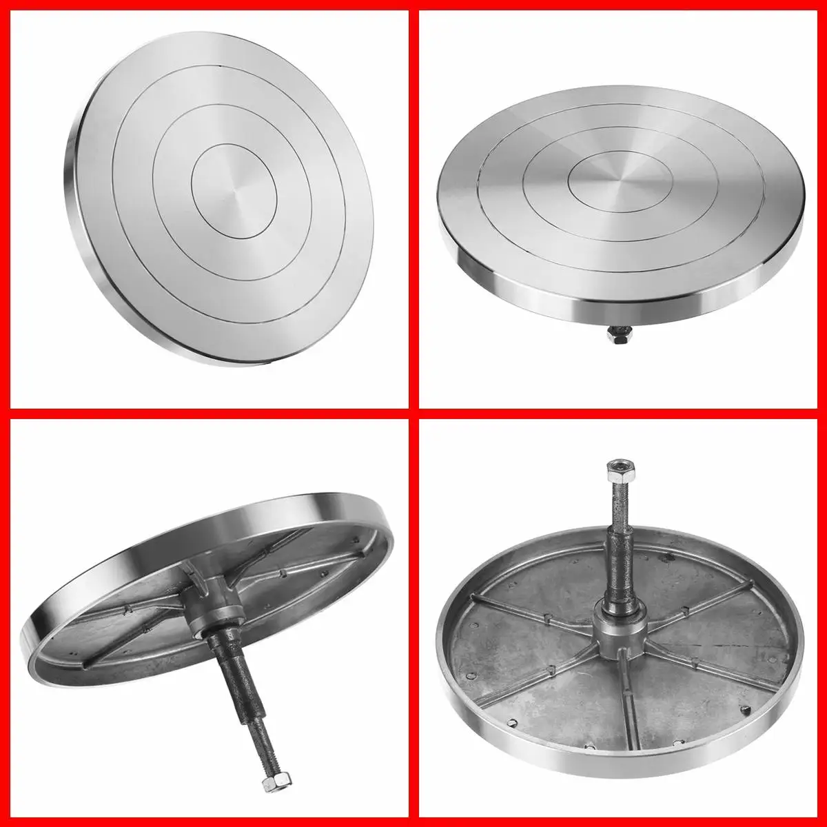 

25/30/32CM Pottery Wheel Turntable Turnplate Clay Sculpture Modelling for Ceramic Machine