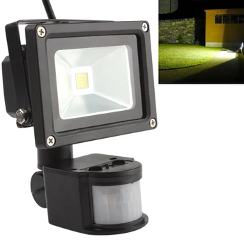 

20W Floodlights PIR Infrared Body Motion Sensor LED Flood Light AC 85-265V Waterproof Outdoor Landscape Lamp