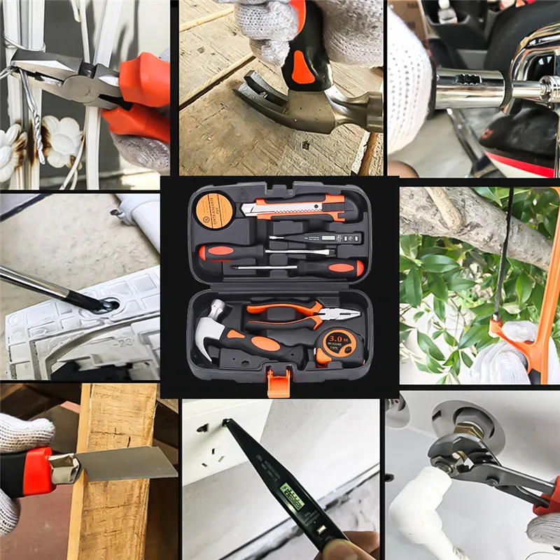 Набор ручных инструментов, инструменты для ремонта дома, DIY Деревообрабатывающие инструменты для смартфона, ноутбука, планшета, часов, набор инструментов для ремонта