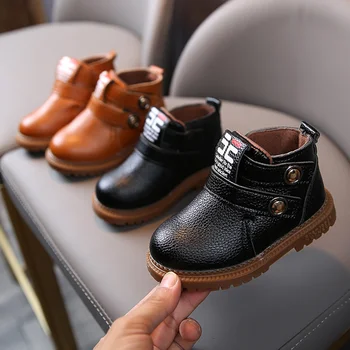 

2020Hot new Fashion Children's shoes All-match Kid Non-slip Comfortable children Sport Short Boots Girls Boys Casual Boots