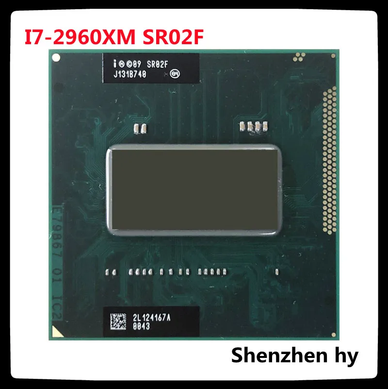 US $135.00 Core i7 2960XM i72960XM SR02F 27 GHz Quad Core Eight Thread CPU Processor