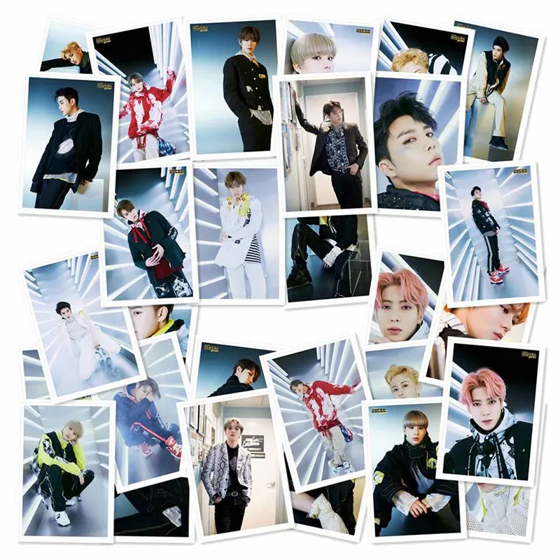 K-POP NCT127 NCT ломо карты плакат самодельные бумажные фото карты вентиляторы коллекция подарков