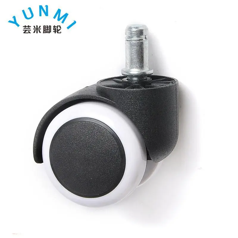 

5 Pcs/Lot 11mm/10mm 2-Inch Circlip Stick Pu Binding Caster Large Class Chair Universal Wheel Silent Office Manufacturer Dir