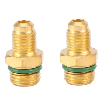

Auto Freon R134A AC Air Condition Adjustable Quick Coupler Refrigerant High Low Adapter Connector Manifold Gauge Set