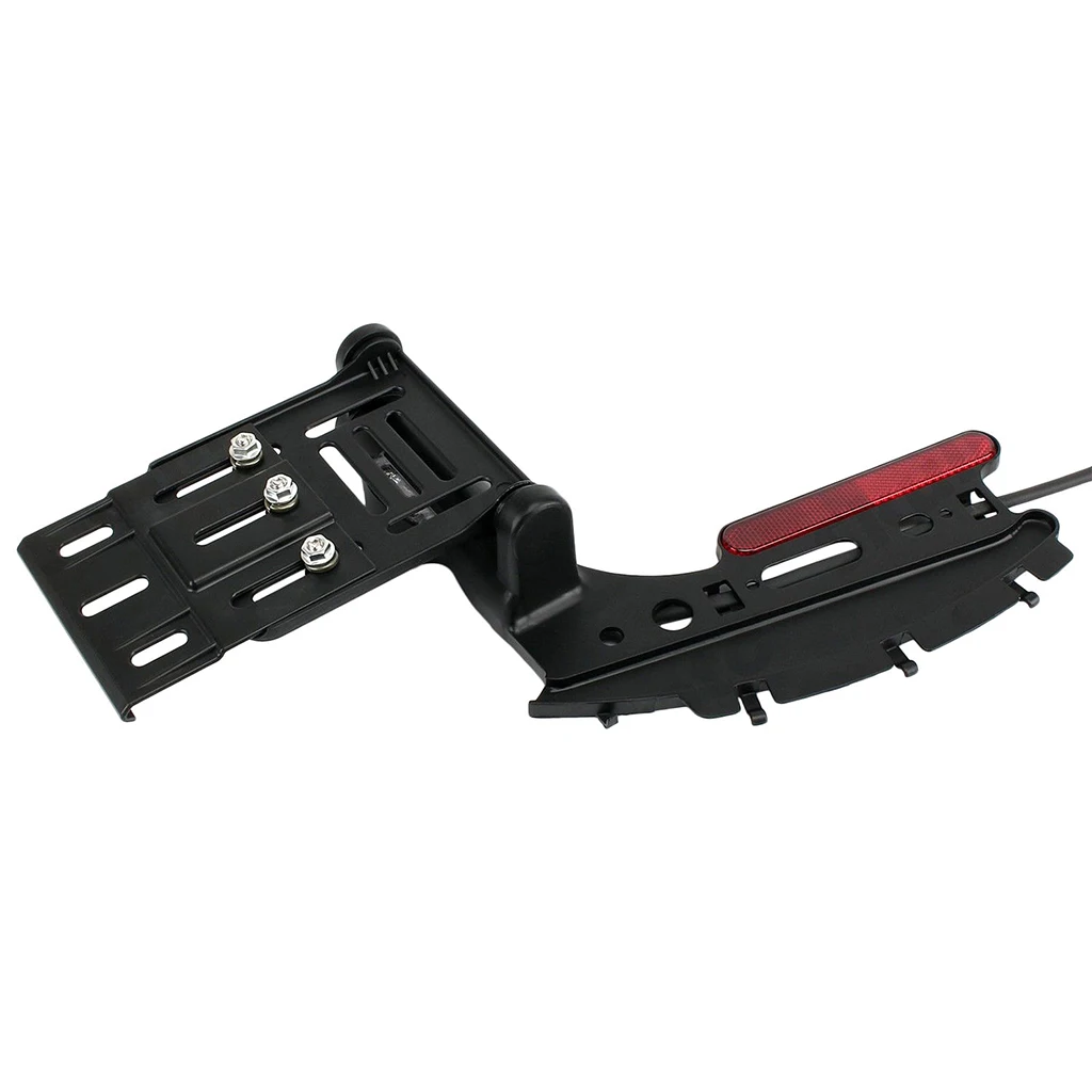 Black Side Mount License Plate Bracket For Harley  Dyna Sportster