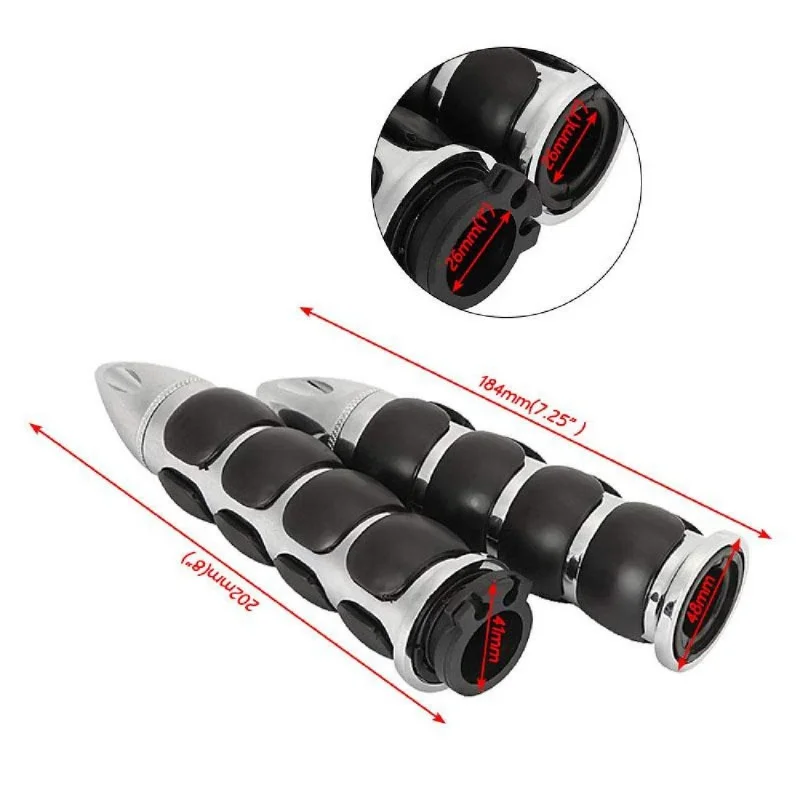 

Motorcycle Handlebar Universal Antiskid Handlebars Motorcycle Vintage Hand Grips