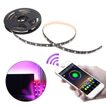 

Colorful LED Strip Lights Waterproof Computer RGB TV Backlight String Light Kit
