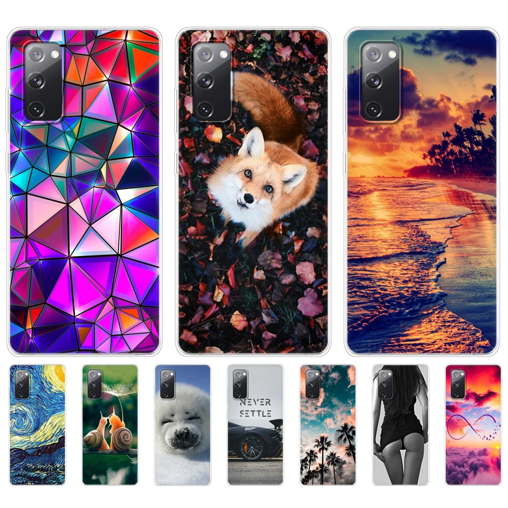 Чехол для Samsung Galaxy S20 FE мягкий силиконовый чехол-бампер из ТПУ 6 5 дюйма fe GalaxyS20 S20FE |