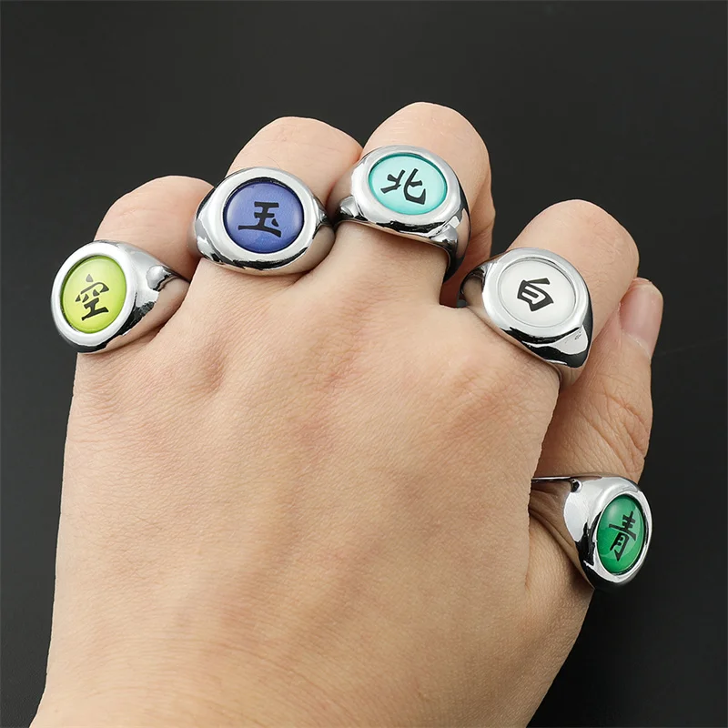 Akatsuki rings came in (some colours are incorrect) : r/Naruto