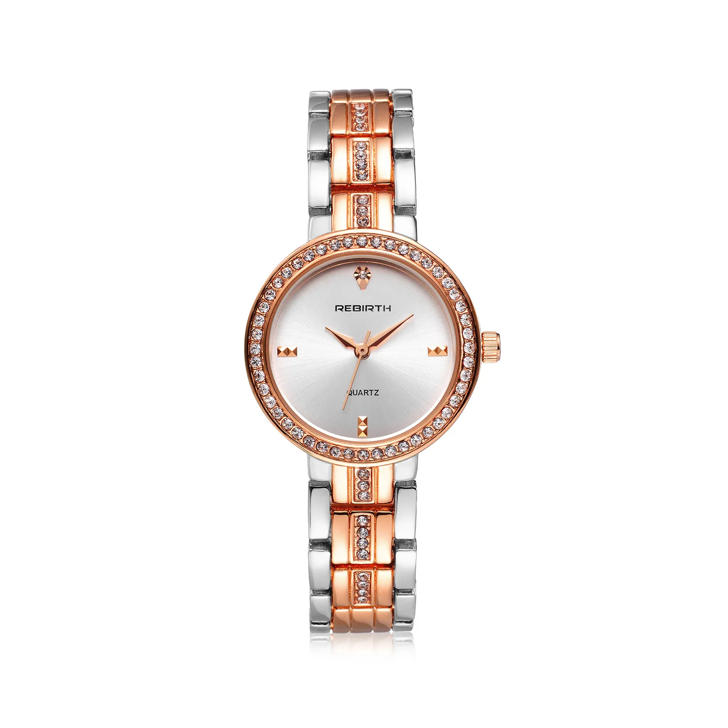 

Rebirth Li bo fu V6-Re094 Quartz Waterproof Steel Belt Watch Man's And WOMAN'S Watch