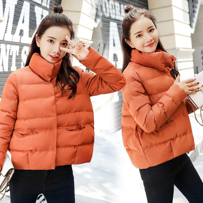 

2018 Winter New Style Jtyl796 Korean-style Women's Elegant Fashion Short Cotton-padded Clothes Entity