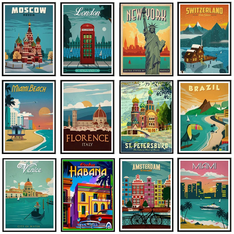 Politiek elektrode Inloggegevens 5D DIY New York Netherlands Amsterdam London Diamond Painting Vintage  Europe America Cities Landscape Cross Stitch Home Decor|Diamond Painting  Cross Stitch| - AliExpress