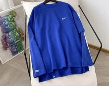 ADER Pullover Tide Brand Long-sleeved Round Neck Loose Men Women 1:1 High Quality Adererror Full Sleeve