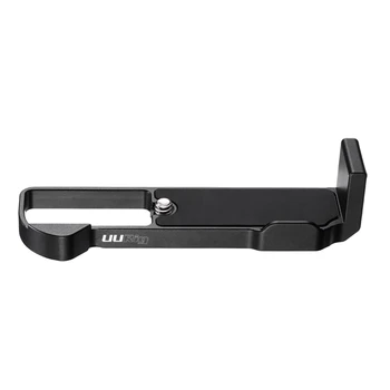 

UUrig R016 Microphone L Plate for Canon G7X Mark III Comfortable Aluminum L Bracket with Cold Shoe for Microphone LED Light