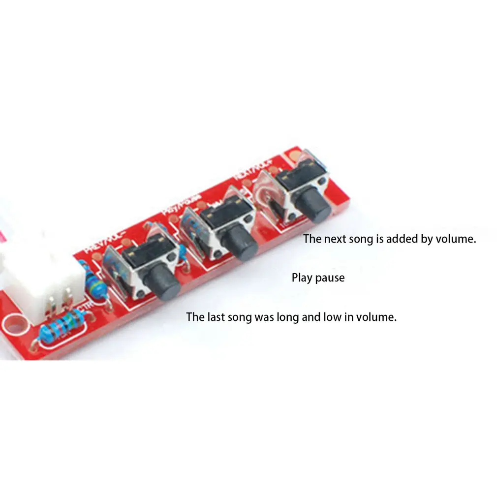 USB u-диск T-flash Micro SD карта декодер MP3-плеер Поддержка MP3 WAV пульт дистанционного управления функция однократного повтора