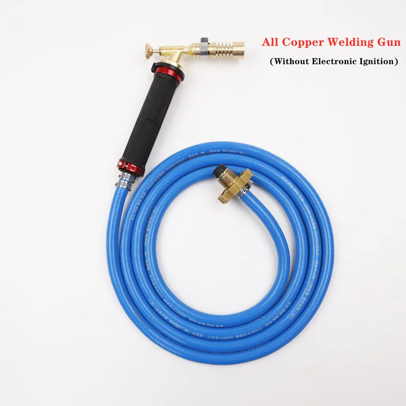 All Copper Welding Gun Liquefied Gas Welding Torch Kit With Hose For
