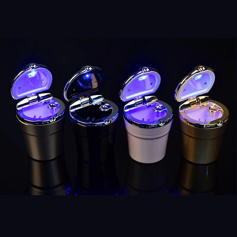 

1Pc Car Interio accessories Car logo ashtray Cigarette Smoke Holder car ashtray for Audi a3 a4 a6 q5 b6 b7 b8 c5 c6 c7 q7