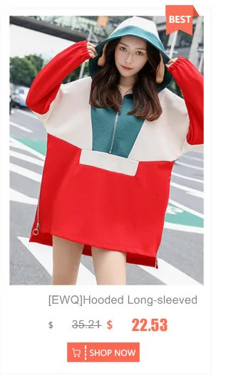 [EWQ] Autumn New Thickening Keep Warm Pullovers Knit Tops Full Sleeve Plus Size Smile Lamb Fur Winter Lady Sweatshirt QL556