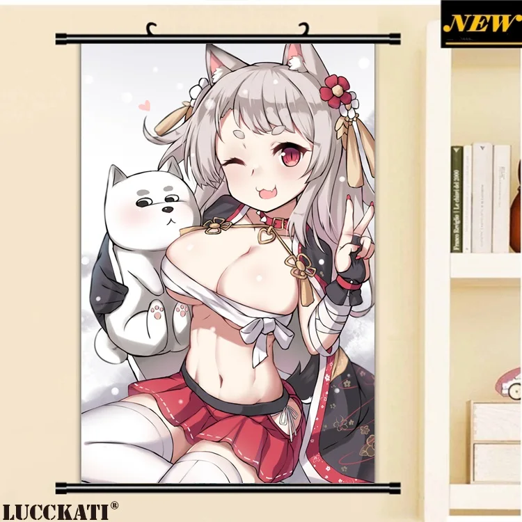 23yande.re 459439 animal_ears azur_lane cleavage sarashi shou_jian_yu tail thighhighs yuudachi_(azur_lane)_副本