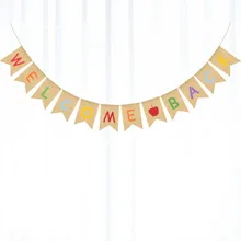 Напрямую от производителя,, вечерние украшения Школьного сезона, цвет, подвесной флаг, добро пожаловать, льняной ласточкин хвост, флаг