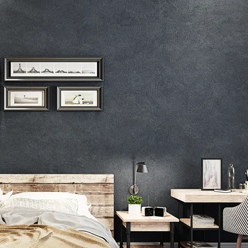 

10m waterproof modern minimalist Nordic style solid color PVC wallpaper for bedroom living room office kitchen wall papers home