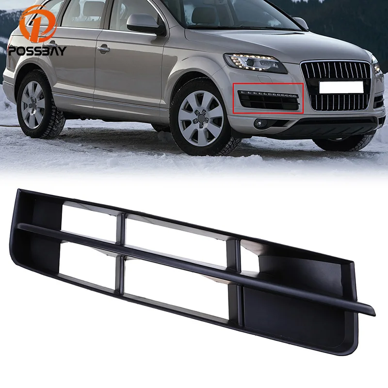 Автомобильный чехол posbay для Audi Q7 MK1 2010-2015 передняя и нижняя защитная решетка