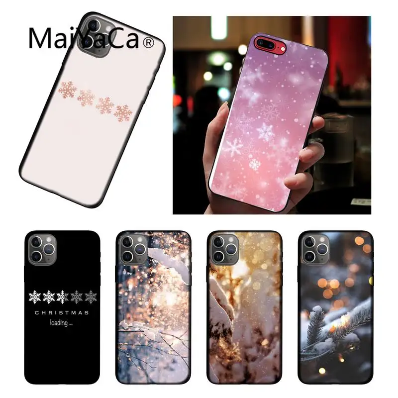 Мягкий чехол MaiYaCa для iPhone 12 8 7 6 6S Plus X XS MAX 5 5S SE XR 11 pro promax|Бамперы| |